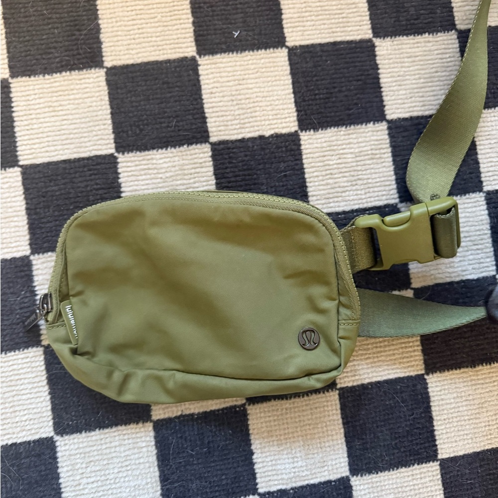 lululemon athletica Olive Green Bag